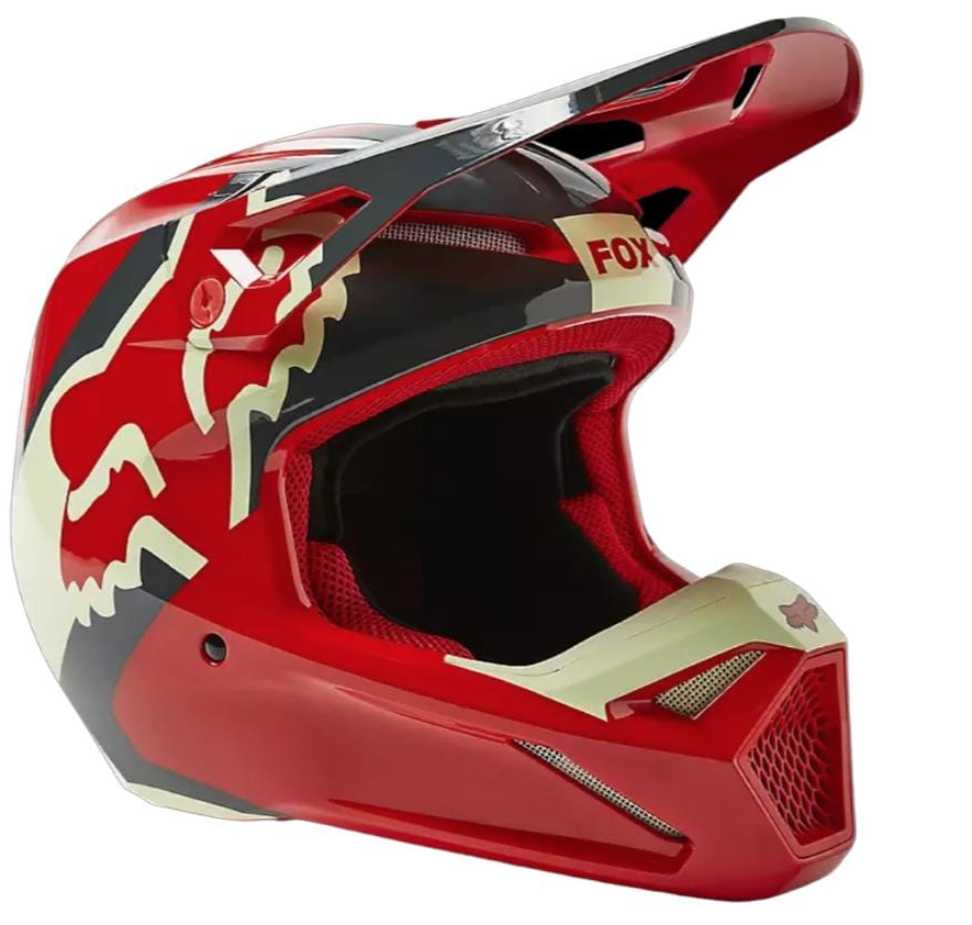 Casco Motocross Fox Niño -yth V1 Trice